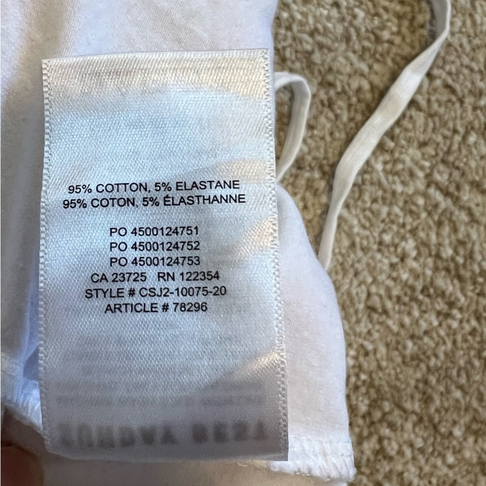 Aritzia White Halter Crop Top - NWT! - Picture 7 of 10